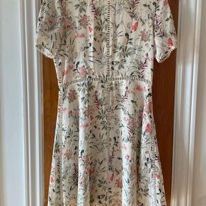 The Kooples White Floral Dress